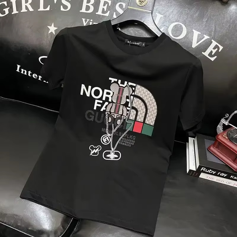 Streetwear Brand Clothing - تي شيرت رجالي فاخر من القطن