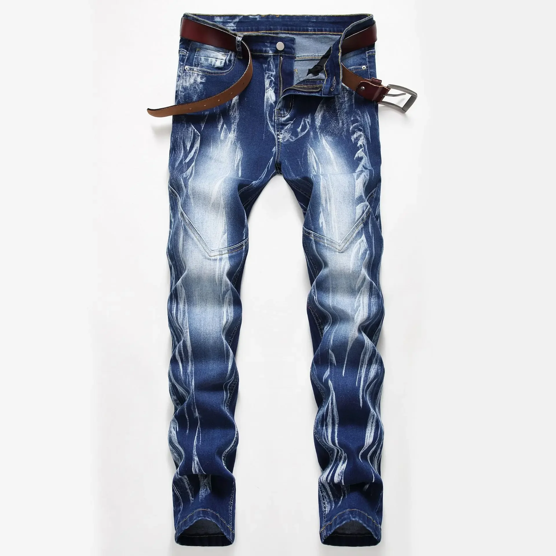 أزياء طباعة الرجال مرونة ضئيلة - مراجعة Streetwear Brand Denim وسعره